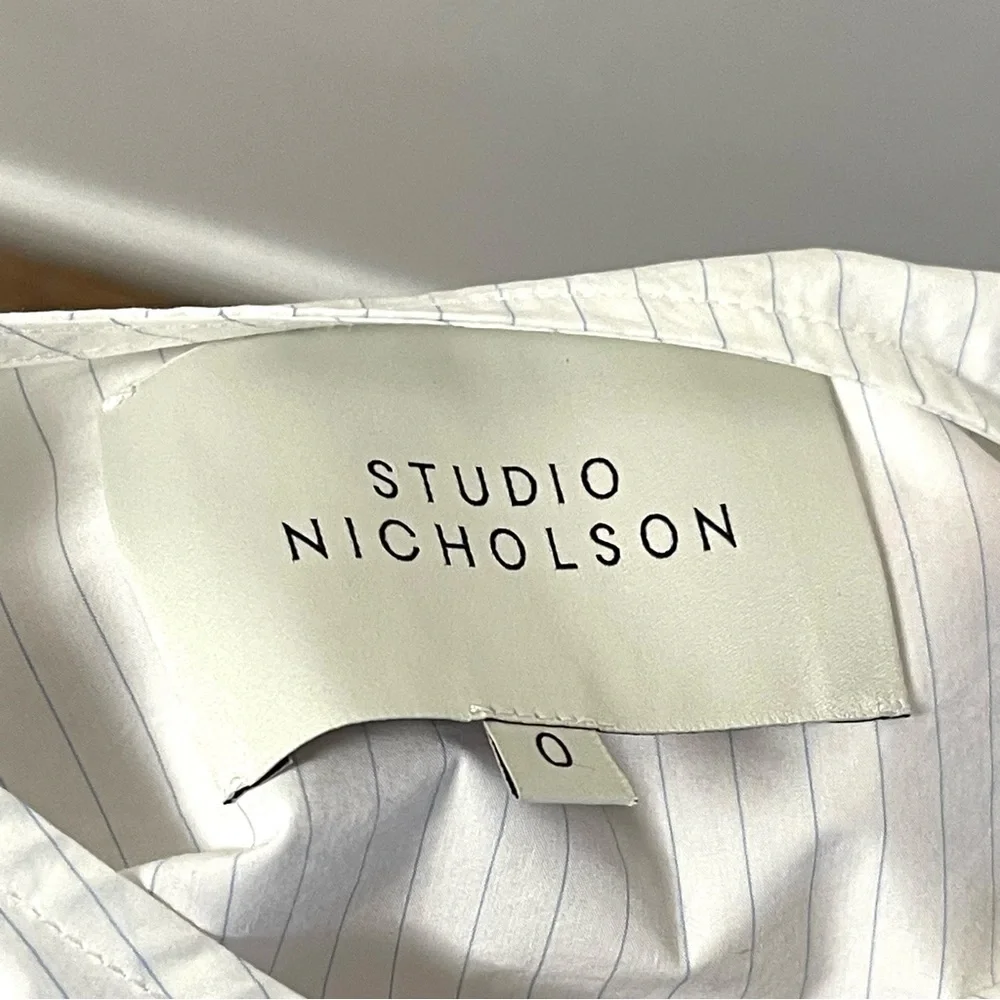 Studio Nicholson Tolan Stripe Top - Picture 11 of 13